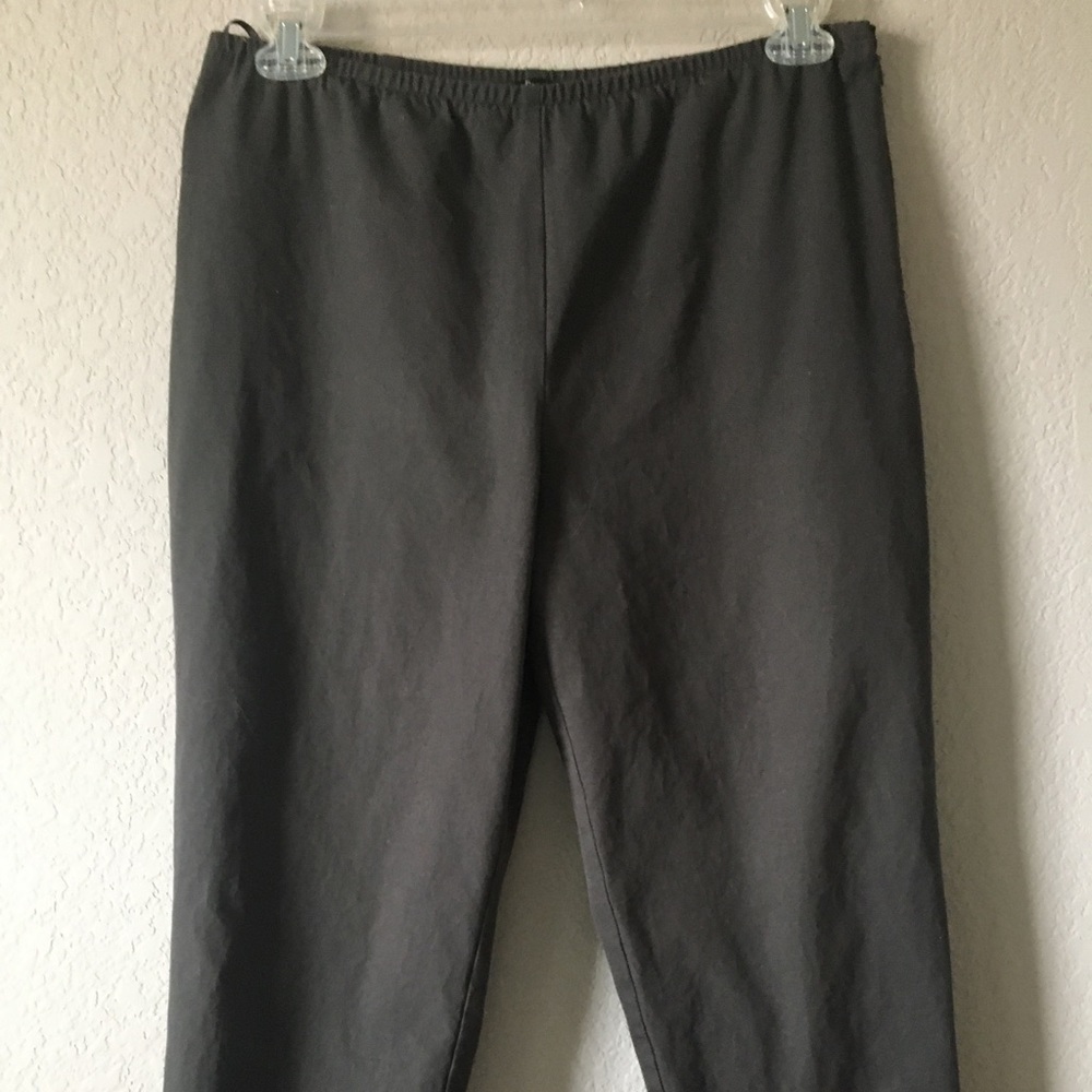 Eileen Fisher cotton/twill pant